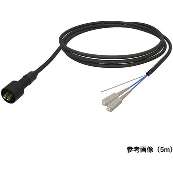 マルチモード光ファイバーケーブル LC-SC 2芯＜防塵防水 片端 ＞2～10m ダイヤトレンド