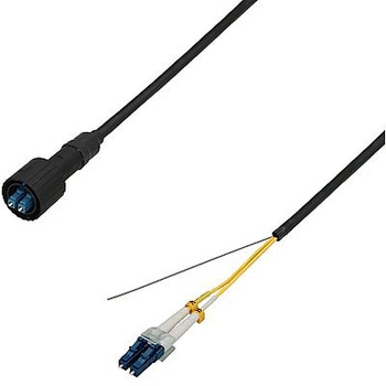 シングルモード光ファイバーケーブル LC-LC 2芯＜防塵防水 片端 ＞2～10m ダイヤトレンド