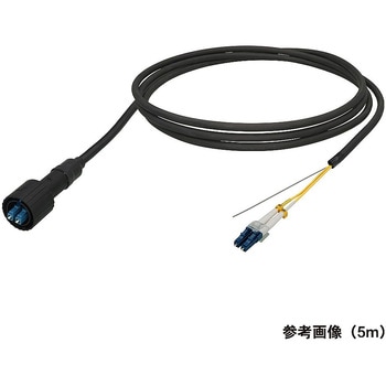 シングルモード光ファイバーケーブル LC-LC 2芯＜防塵防水 片端 ＞2～10m ダイヤトレンド