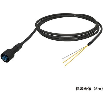 シングルモード光ファイバーケーブル LC-コネクタなし 2芯＜防塵防水 片端 ＞2～10m ダイヤトレンド
