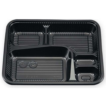 弁当容器 BS黒 100枚 シーピー化成