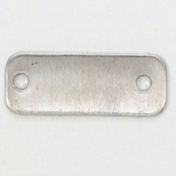 13x33mm[アルミ]タグブランク エスコ