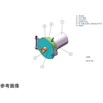 ガスタイトフランジ アズワン