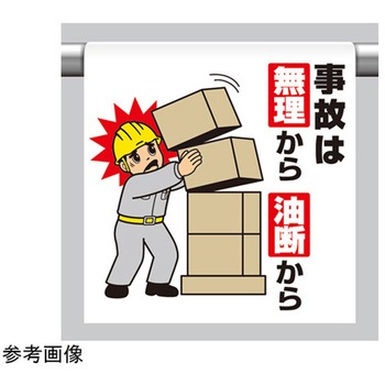 ワンタッチ取付標識 アズワン