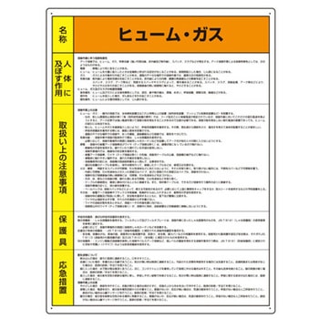 特定化学物質標識 815シリーズ アズワン