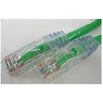 CAT6ケーブル 両端RJ45 単線 ストレート結線 緑 C6S-SO-GNシリーズ エイム電子