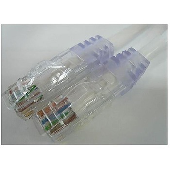 CAT6ケーブル 両端RJ45 単線 ストレート結線 白 C6S-SO-WTシリーズ エイム電子