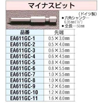 0.6x3.5 50mm[-]ビット エスコ