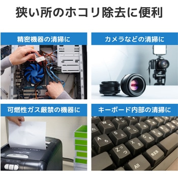 電動爆風エアダスター(吹出し、吸引両用)56m/s ブロードウォッチ