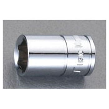 14 mm 1/4SQ ソケット - エスコ