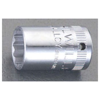 1/4sqx10 mm ソケット エスコ