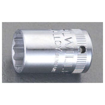 1/4sqx9.0mm ソケット エスコ