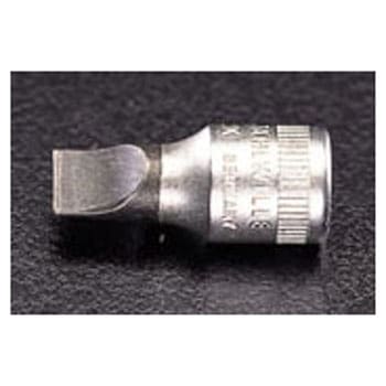 1/4sq[0.8x4.0mm][-]ドライバーソケット エスコ