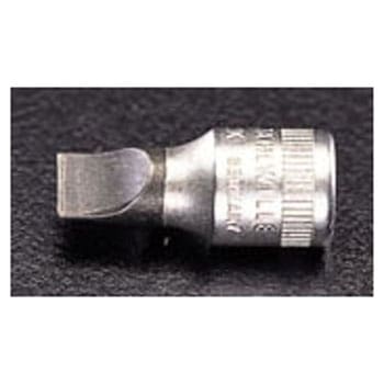 1/4sq[1.2x8.0mm][-]ドライバーソケット エスコ