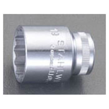 3/8sqx19mm ソケット エスコ