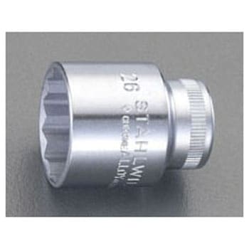 1/2sqx12mm ソケット エスコ