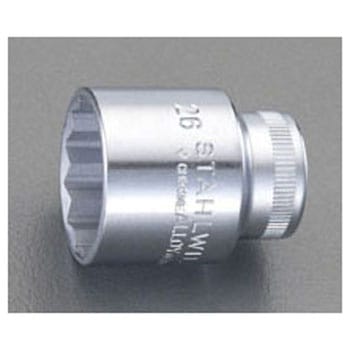 1/2sqx20mm ソケット エスコ