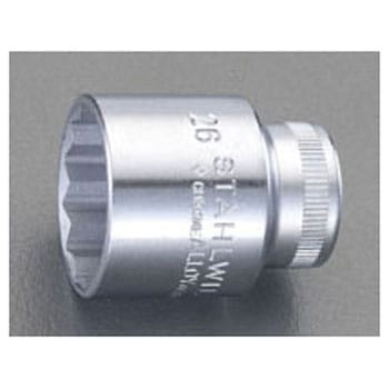 1/2sqx25mm ソケット エスコ
