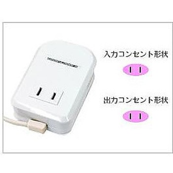 海外用薄型変圧器110-130V/120VA カシムラ