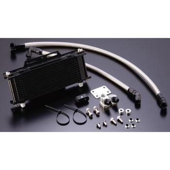 OILクーラーKIT(サイド廻し)ストレート #8 9-13R BLK仕様 ACTIVE(アクティブ)
