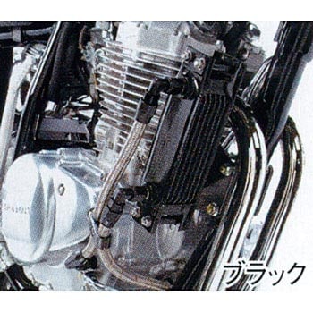 OILクーラーKIT (縦) ストレート #6 4.5-7R BLK仕様