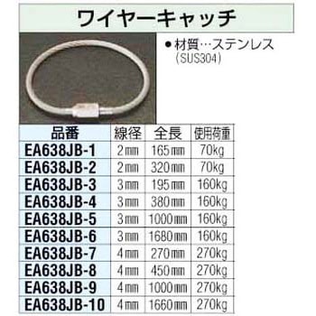 4.0x140mm ワイヤーキャッチ エスコ