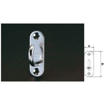 6mm オープン パッドアイ エスコ
