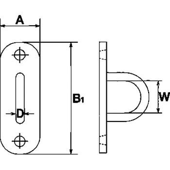 6mm パッドアイ エスコ