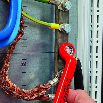 16mm 絶縁片口メガネレンチ - エスコ