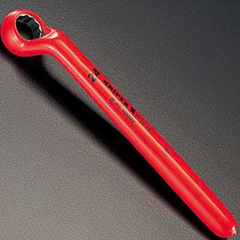 22mm 絶縁片口メガネレンチ - エスコ