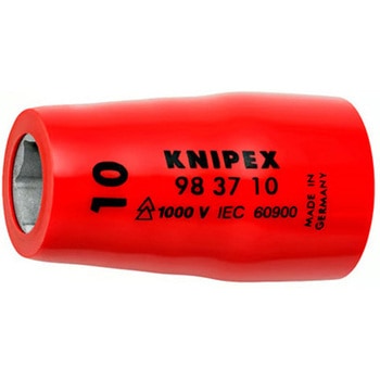 3/8sqx10mm 絶縁ソケット - エスコ
