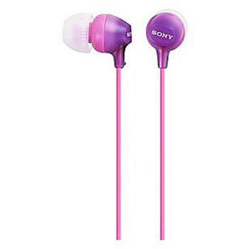 密閉型インナーイヤーレシーバー アクアバイオレット MDR-EX15シリーズ ソニー