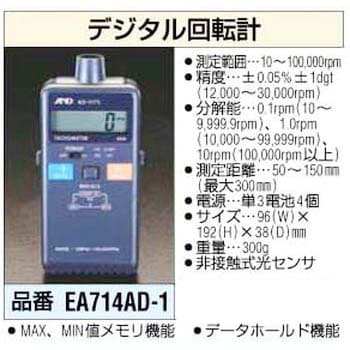 EA714AD-1 デジタル回転計 1個 エスコ 【通販モノタロウ】