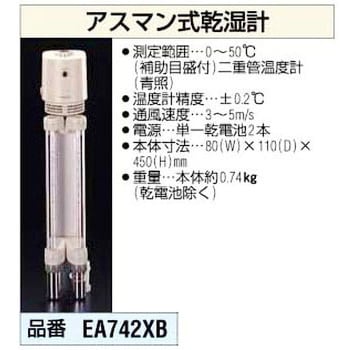 EA742XB アースマン乾湿計 1個 エスコ 【通販モノタロウ】