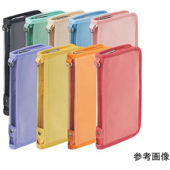 myfa デコレーションポーチ アプリコットオレンジ アズワン