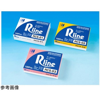 自動血液塗抹標本作製装置用専用アールラインスライドグラス 松浪硝子