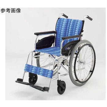 アルミ製スタンダード車いす 前座高44cm NAシリーズ 日進医療器(車イス)