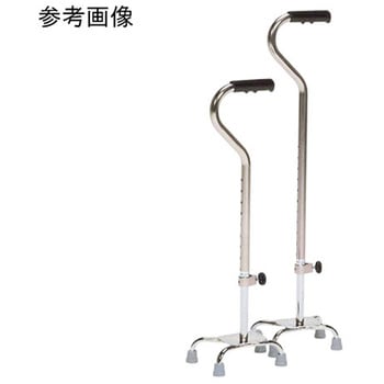 アルミ製 四脚杖 スモールベース TY142シリーズ 日進医療器(車イス)