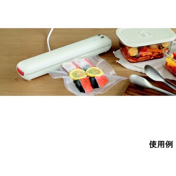 バキュームシーラー本体 ホース付き +保存袋10枚 22×25cm VS-102シリーズ ドリテック
