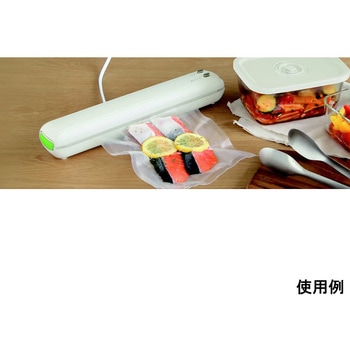 バキュームシーラー本体 ホース付き +保存袋10枚 22×25cm VS-102シリーズ ドリテック
