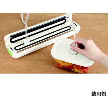 バキュームシーラー本体 ホース付き +保存袋10枚 22×25cm VS-102シリーズ ドリテック