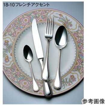 No.48400 18-10 フレンチアクセント 銀メッキ ラッキーウッド