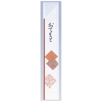 箸袋 10000枚入 茶線 32×190mm 10000枚入 アズワン