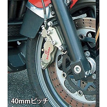 キャリパーサポート [BLK] (BREMBO 40mmu0026大型ローター径) ACTIVE(アクティブ) バイク用ブレーキパッド 【通販モノタロウ】