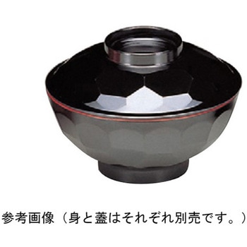 亀甲椀 黒内朱 関東プラスチック工業