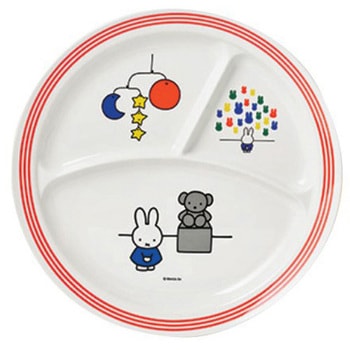 メラミンお子様食器「ミッフィーとびじゅつかん」シリーズ 関東プラスチック工業