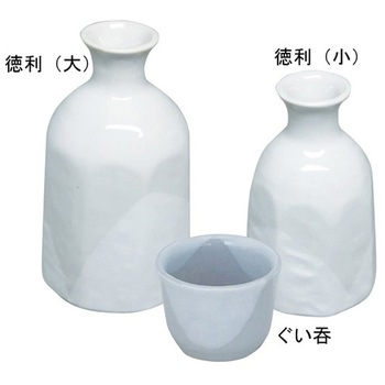 粉引塗分八角形徳利 102シリーズ アズワン