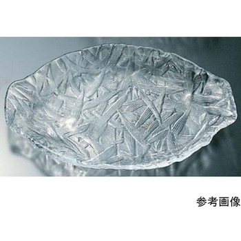 笹盛皿 水崎硝子
