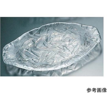 笹盛皿 水崎硝子