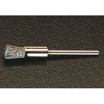 8mm[3mm軸]ステンレスワイヤーブラシ エスコ